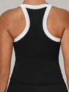 ZASUWA Female Contrast Color Stripe Tank