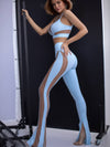 ❤ZASUWA Female Super Sexy Sheer Mesh Flare Hip-lift Leggings