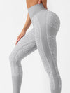 ZASUWA Female Seamless Leopard Print Booty Leggings