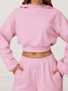 ZASUWA Female Cropped With Hat Casual Hoodie