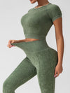 ZASUWA Female Ribbed Fitness Tracksuit