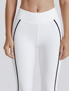ZASUWA Female Contrast Color Stripes Cutout Pocket Short Traksuit