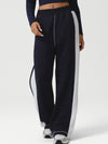 ZASUWA Female Contrast Color Stripes Pocket Pants
