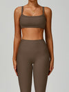 ZASUWA Female Ribbed 3-Pieces Short Traksuit