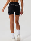 ZASUWA Female Contrast Color Stripes Sports Bras
