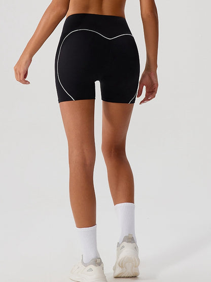 Big Heart Shape Booty Shorts