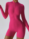 ZASUWA Female Zipper Hip-lift Romper
