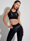 🖤ZASUWA Female Fly Eye Contrast Color High-rise Leggings