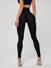 🖤ZASUWA Female Fly Eye Contrast Color High-rise Leggings