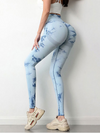 Muticolor Tie-Dye Fitness Yoga Leggings