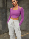 ZASUWA Female Pocket Thumbhole Halter Leggings