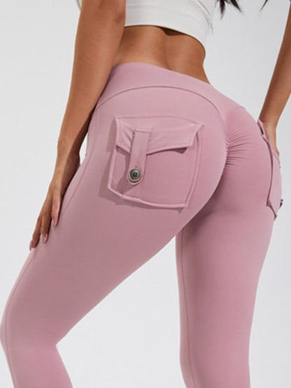 Pocket Scrunch Bum Cargo Leggings