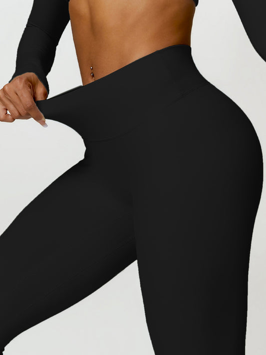 ZASUWA Female Scrunch Bum High-rise Leggings