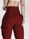 ZASUWA Female Pocket Scrunch Bum Leggings