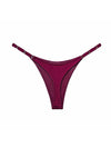ZASUWA Female Metal Animal Print T-back Underwear
