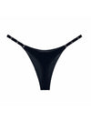 ZASUWA Female Metal Animal Print T-back Underwear