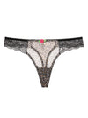 ZASUWA Female Unique Rose Flower Lace Leopard Panties