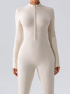 ZASUWA Female Zipper Fleece Jumpsuit