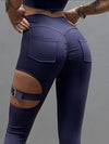 ZASUWA Female Sassy Cutout Scrunch Bum Leggings