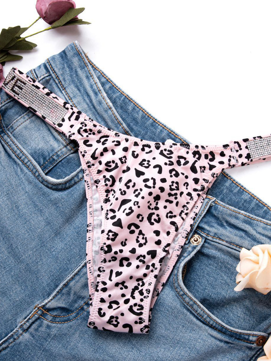 V Back Dazling Diamond Panties