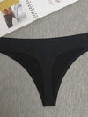 ZASUWA Female Unmarked Smooth Fitness Pants Thong