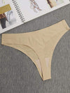 ZASUWA Female Unmarked Smooth Fitness Pants Thong