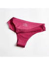 ZASUWA Female Solid Ice Silk Shorts Thong