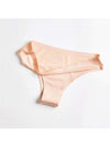 ZASUWA Female Solid Ice Silk Shorts Thong