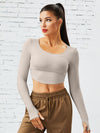ZASUWA Female Pocket Ribbed Thumbhole Leggings