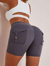 ZASUWA Female Sexy Cutout Pocket Short Tracksuit